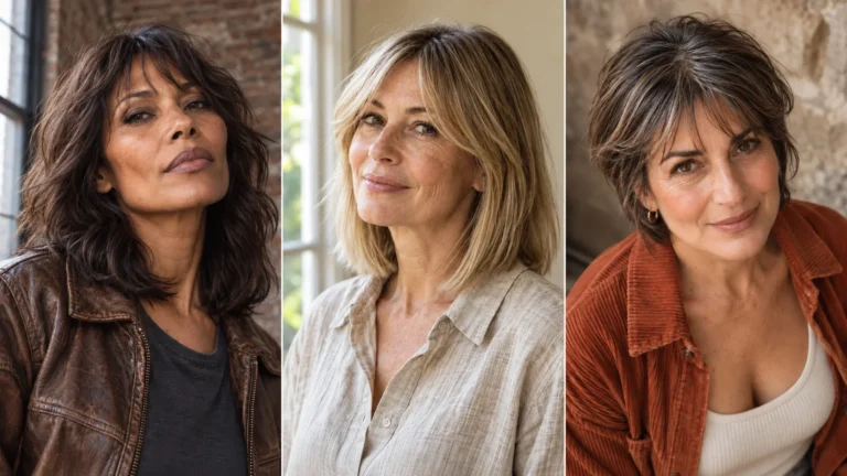 Haircuts with Layers With Bangs
