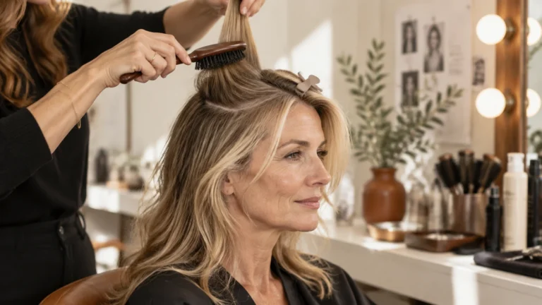 How to Backcomb Fine Hair Without Damage