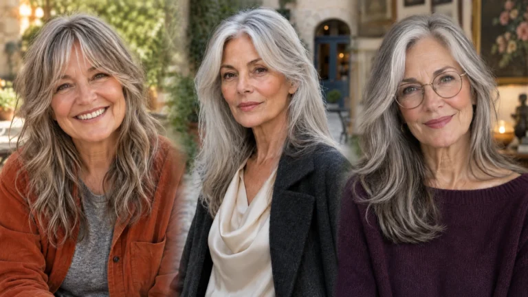 12 Long Hairstyles for Women Over 60 That Prove You Don’t Have to Go Short