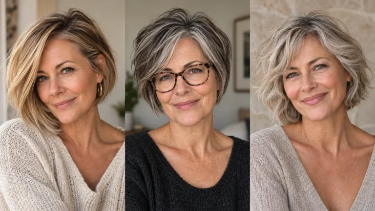 Short Bobs for Fine Hair Over 50