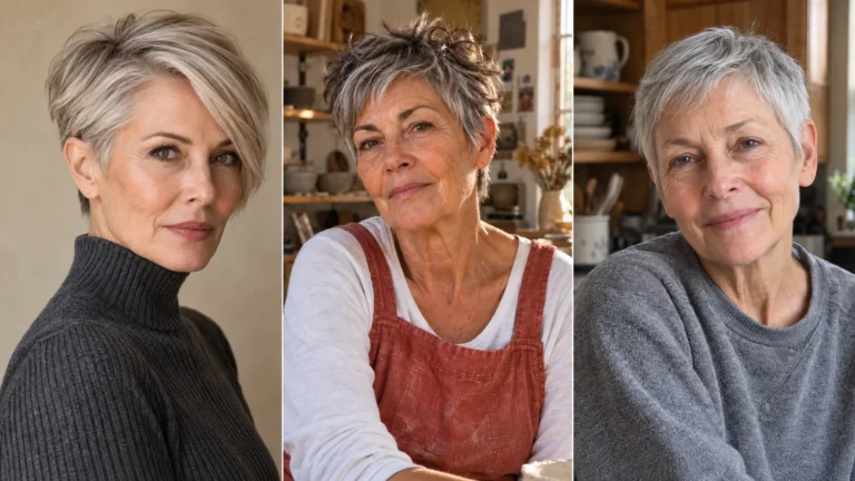 Short Pixie Cuts for Women Over 60