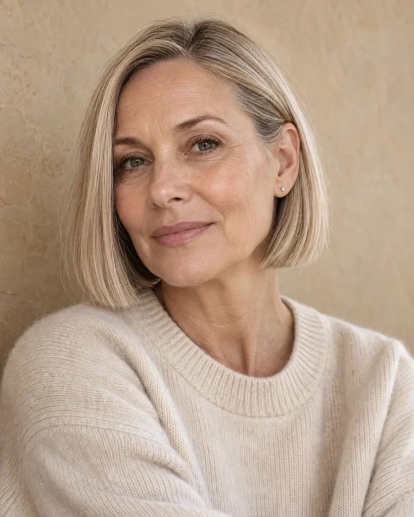 The Blunt Jaw-Length Bob