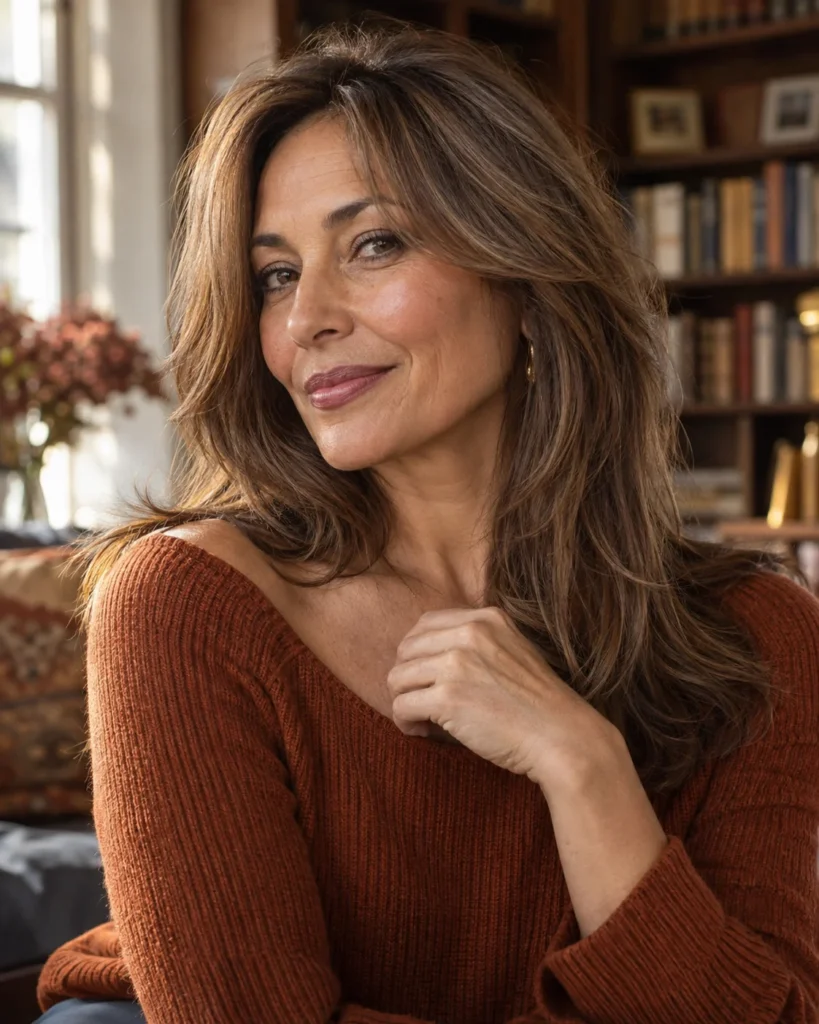 The Cascading Cheekbone-to-Collarbone Midi