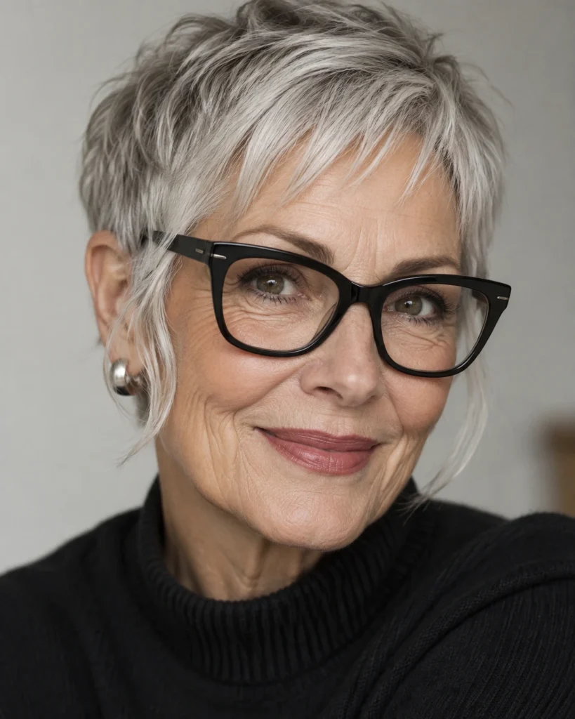 The Classic Pixie with Soft Side Tendrils