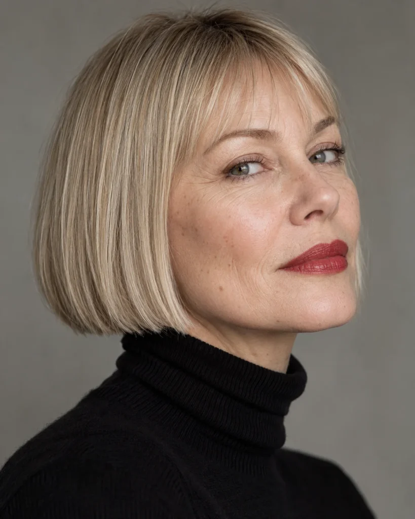 The French Chin Bob with Micro-Wispy Bangs