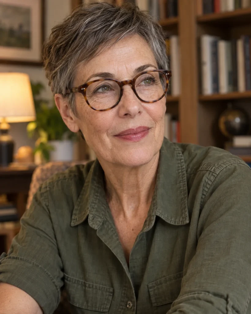 The Glasses-Friendly Tapered Pixie