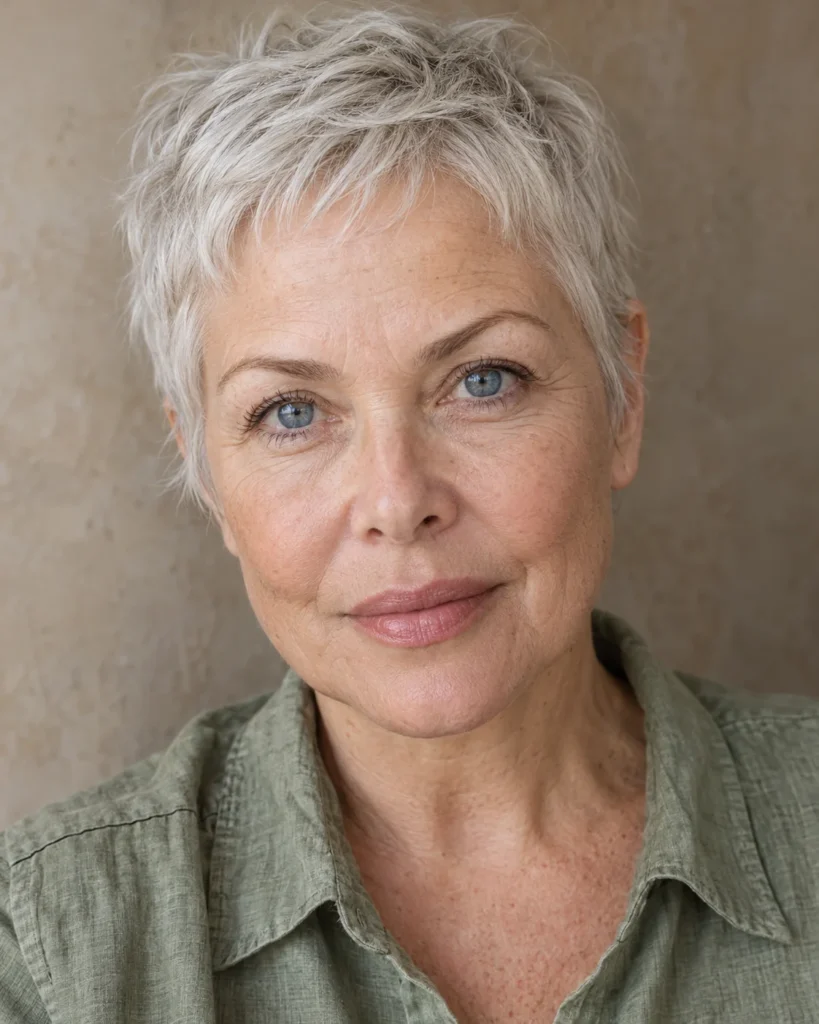 The Micro-Pixie with Soft Feathered Edges