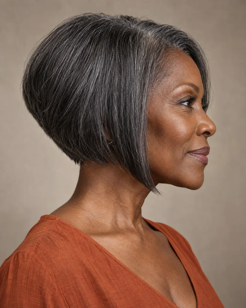 The Stacked Angled Bob