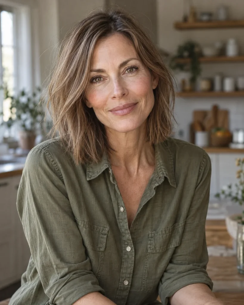 The Textured Collarbone Lob