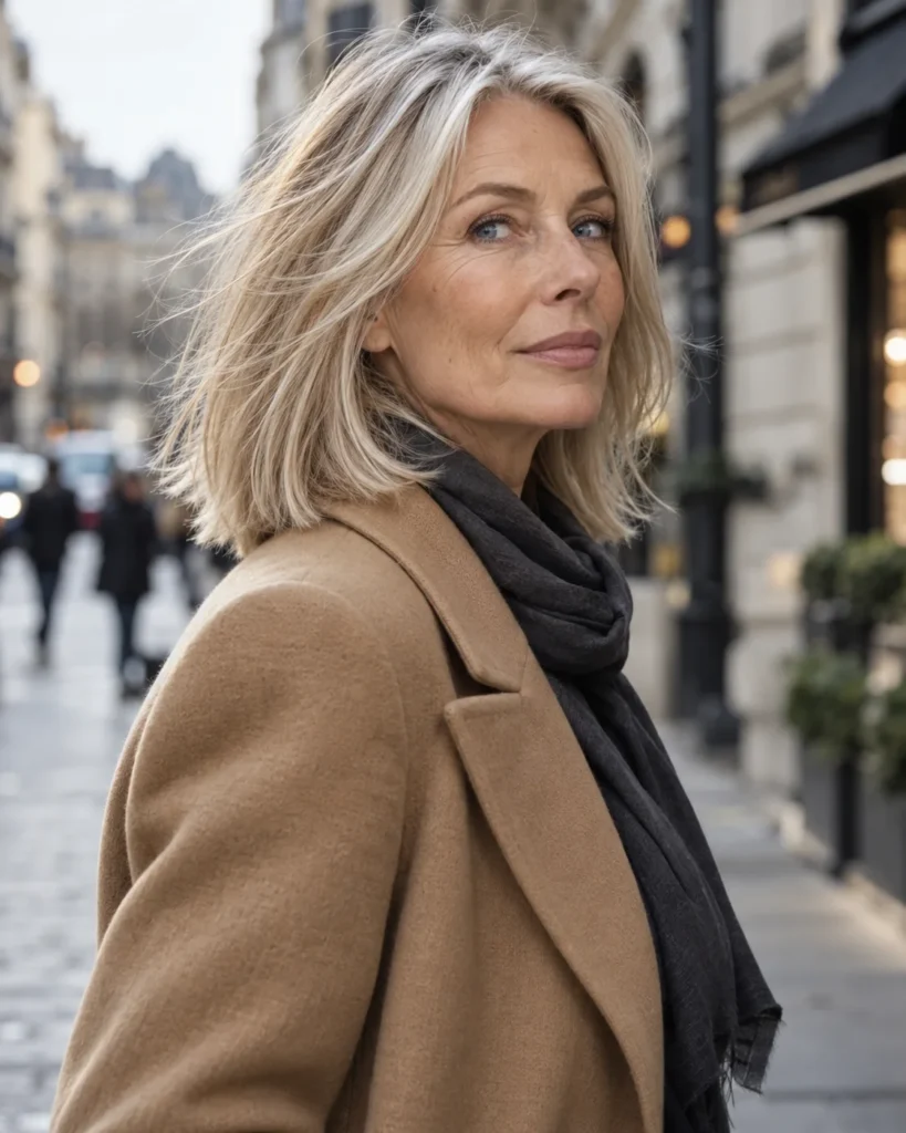 Textured Shoulder-Length Clavi-Cut