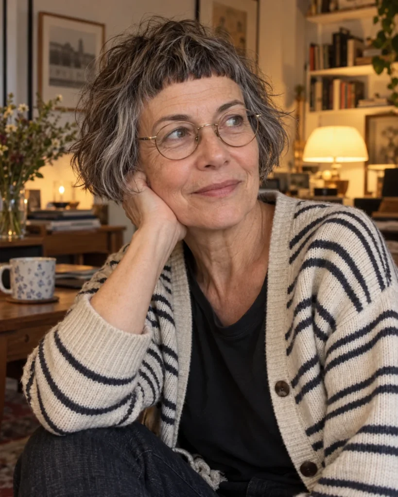 The French Bob With a Micro-Fringe