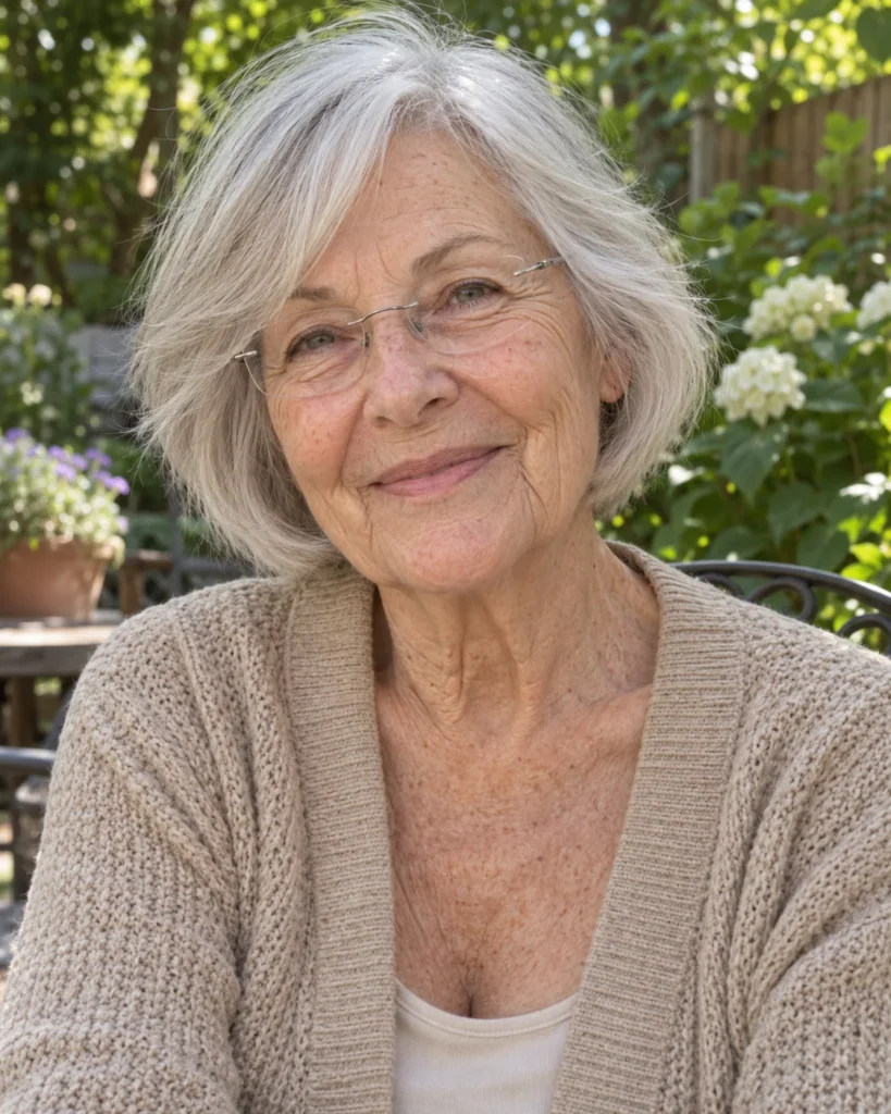 The Scissor-Feathered Silver Bob